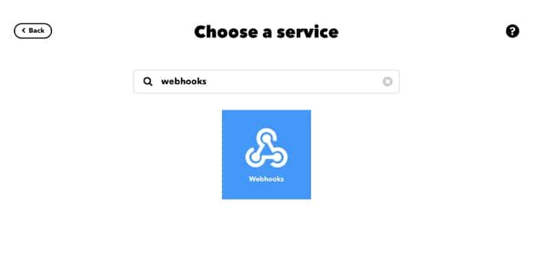 Ifttt Webhooks