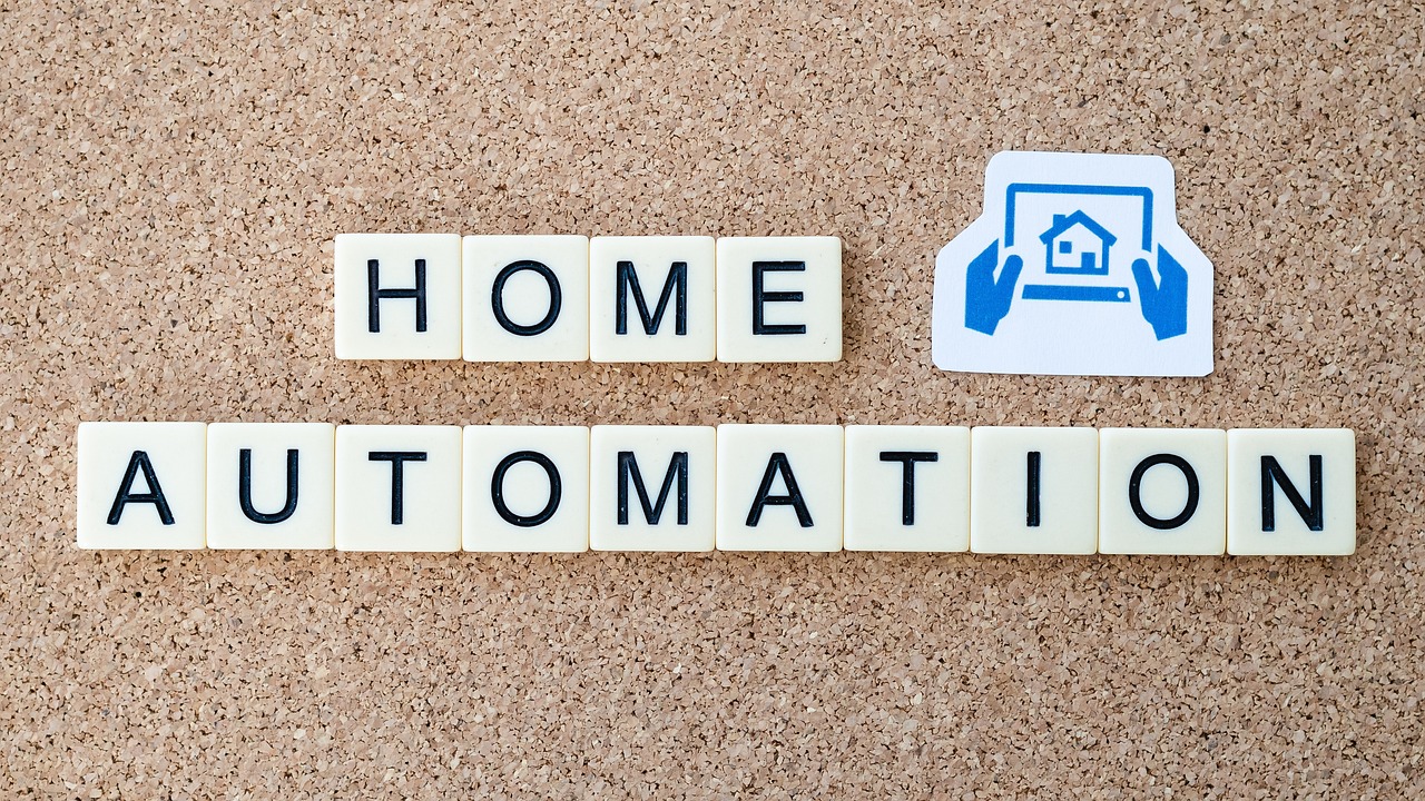 Smart home automation hub controlling lights and connected devices
