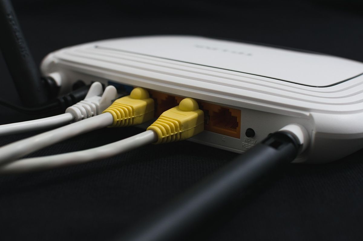 A home wifi router and modem