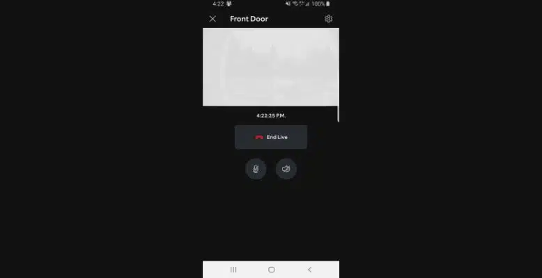 ring doorbell 2 live view
