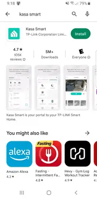 Kasa Smart App