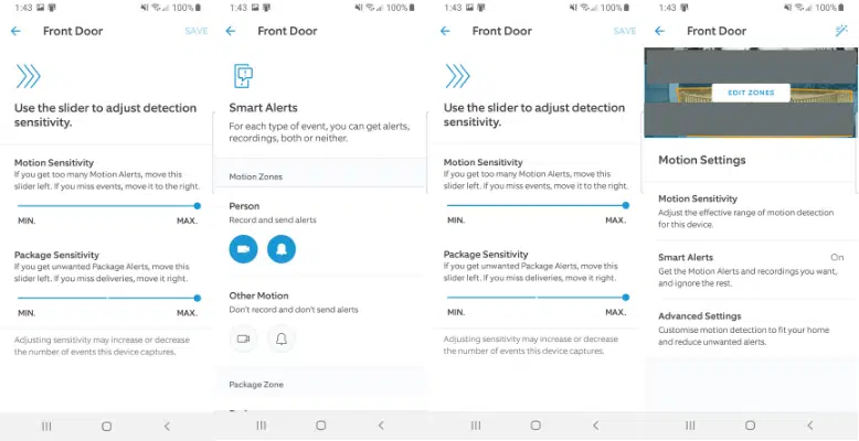 ring doorbell 2 motion detection