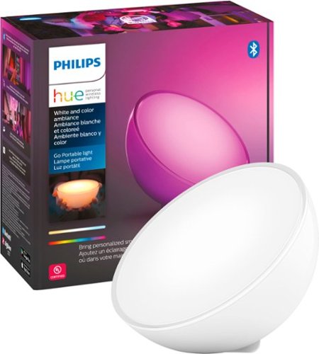 Philips Hue Go Bluetooth Table Lamp - White and Color Ambiance
